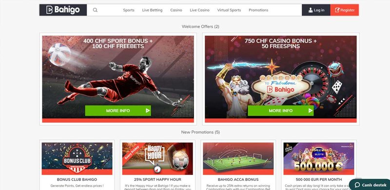 Switzerland - online casino bahigo