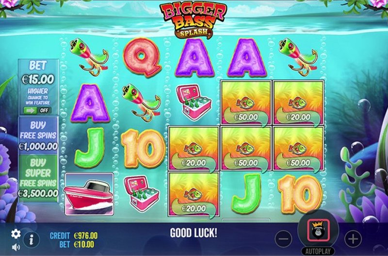 Learn about big bass splash casino